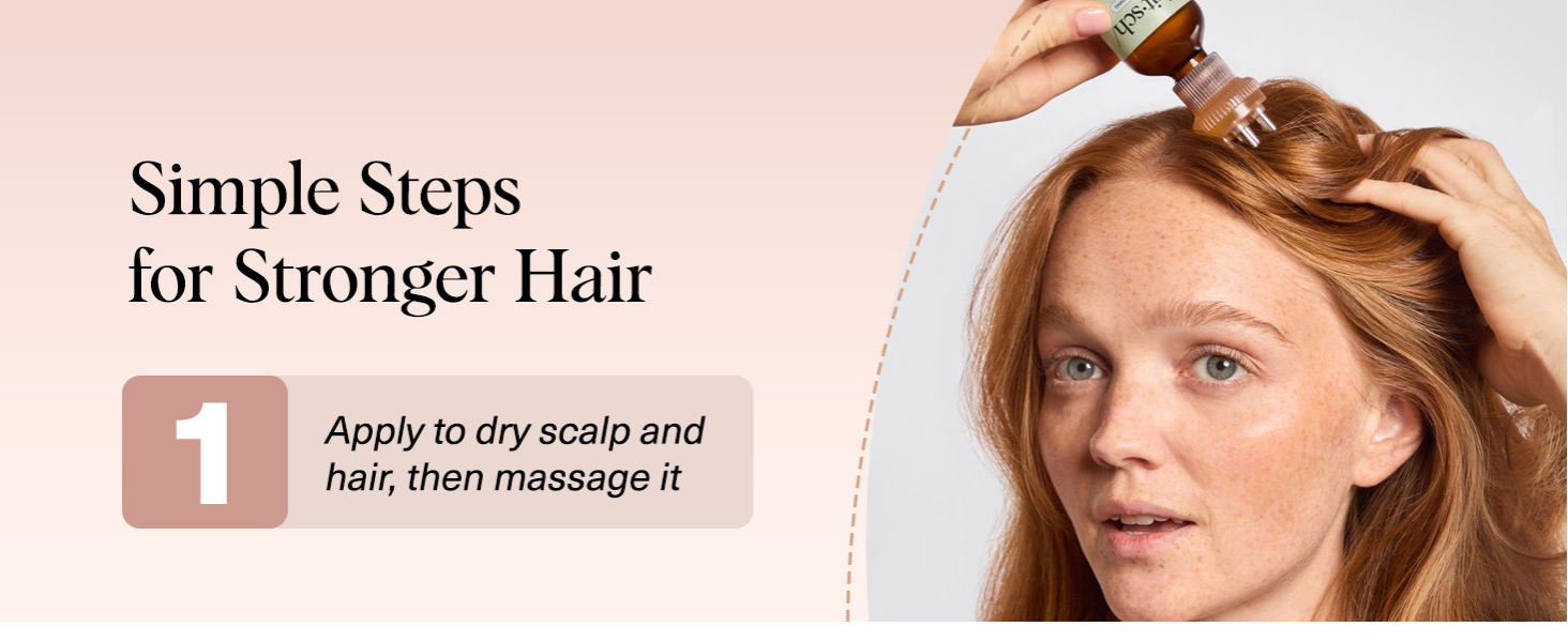 Kitsch Rosemary Oil for Hair Growth – Pre-Wash Hair Oil with Castor, Biotin, Jojoba – Hair Care, Adds Shine, Strengthens Roots, Scalp Treatment | Ideal Gifts for Women – Lavender Scent, 60mL