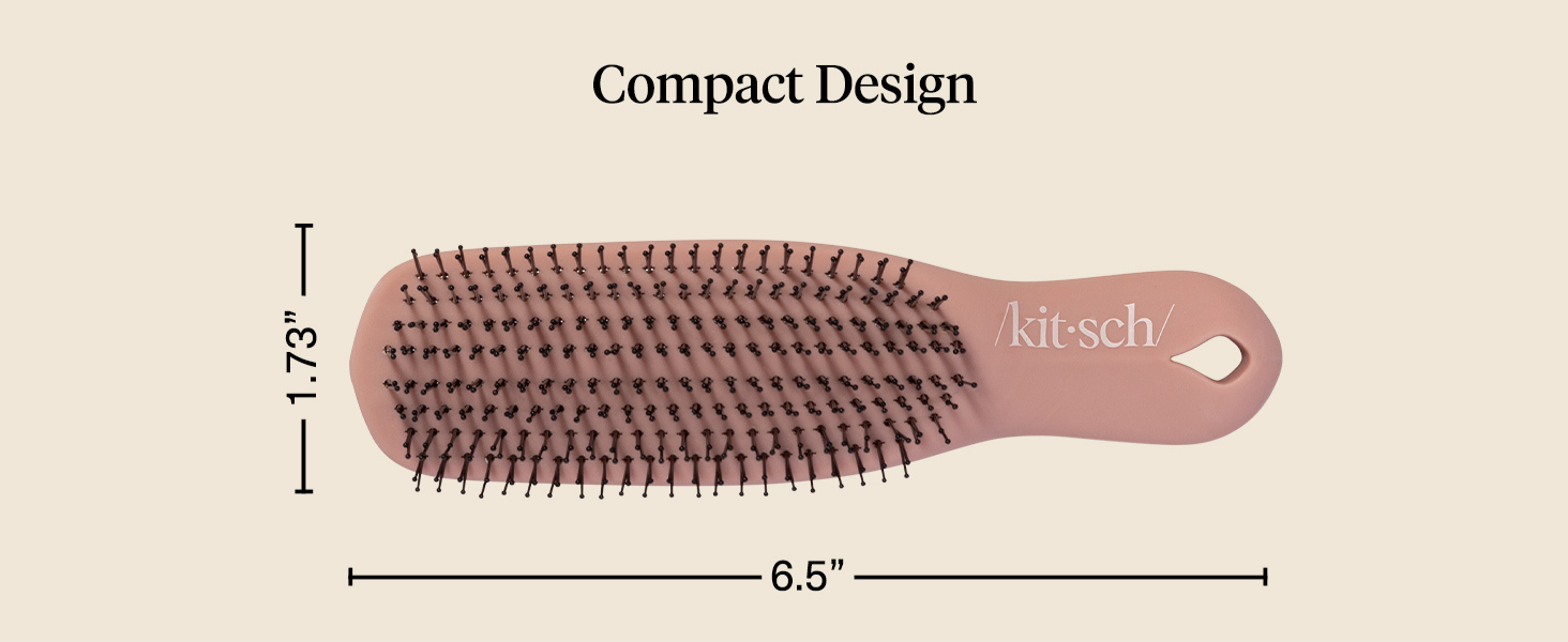 Kitsch Scalp Renewal Brush - Exfoliating & Scalp Massager for Hair Growth, Gentle Head Massage Brush to Remove Buildup, Boost Circulation & Relaxing Head Scrubber for Washing Hair - Terracotta