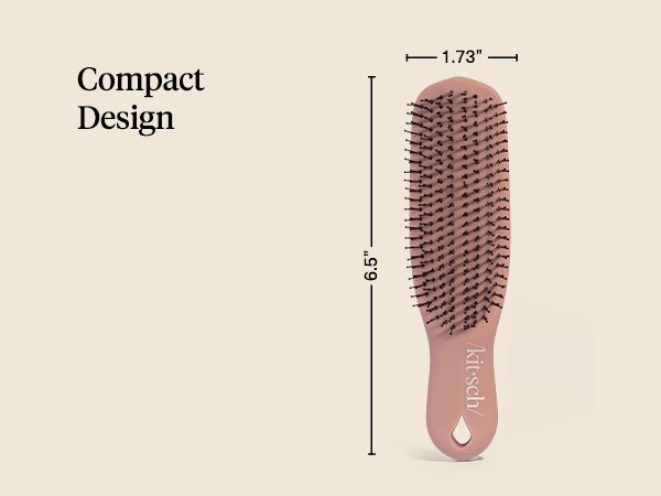 Kitsch Scalp Renewal Brush - Exfoliating & Scalp Massager for Hair Growth, Gentle Head Massage Brush to Remove Buildup, Boost Circulation & Relaxing Head Scrubber for Washing Hair - Terracotta