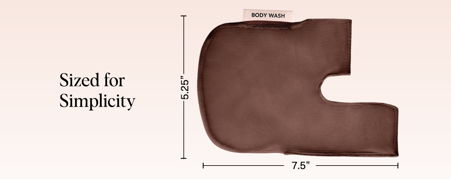 Kitsch Bar Soap Saver Pouch &ndash; Patented Mesh Soap Bag for Shampoo and Conditioner Bars - Extends Use & Prevents Soggy Mess - Recycled Beauty Bar Bag, Eco-Friendly - Chocolate