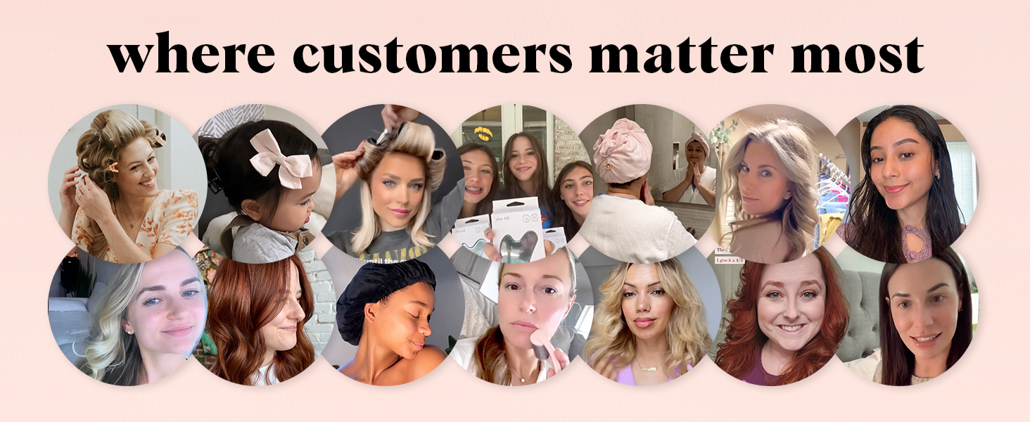 Kitsch Ceramic Hair Rollers for Women &ndash; Self-Grip Hair Curlers for Heatless Overnight Curls, Long-Lasting, Frizz-Free, Volumizing Large Rollers for All Hair Types &ndash; Terracotta, 4 Count (Pack of 1)