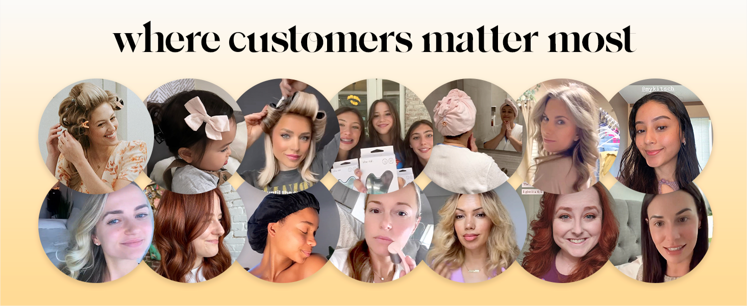 Kitsch Magnetic Bobby Pin Holder - Cute Stuff, Strong Magnetic Pin Holder for Desk & Vanity, Securely Holds Metal Hair Clips, Bobby Pins & Paper Clip | Ideal Gifts for Women - Black, 1 pc