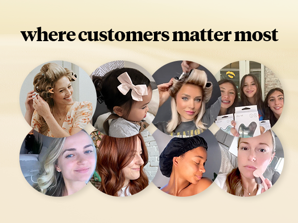 Kitsch Magnetic Bobby Pin Holder - Cute Stuff, Strong Magnetic Pin Holder for Desk & Vanity, Securely Holds Metal Hair Clips, Bobby Pins & Paper Clip | Ideal Gifts for Women - Black, 1 pc