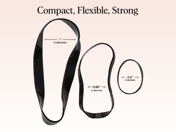 Kitsch Hair Ties No Damage for Kids, Teens and Women - Rubber Bands for Hair Styling | No Snag Hair Elastics | Daily Hair Accessories | Ideal Gifts for Women - 100pcs (Black)