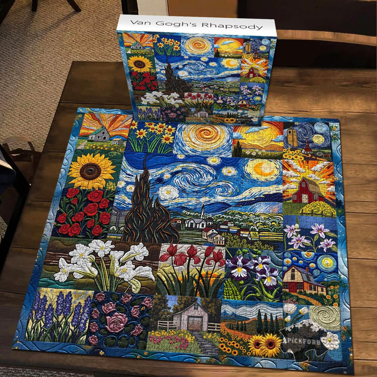 Van Gogh's Rhapsody Jigsaw Puzzle 1000 Pieces