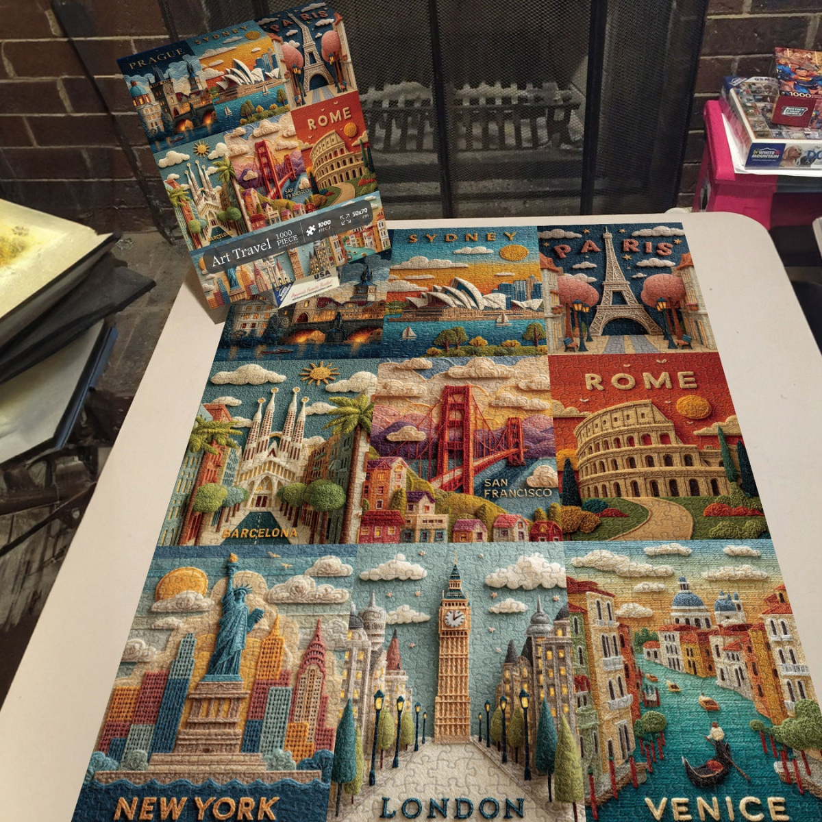 Art Travel Jigsaw Puzzle 1000 Pieces