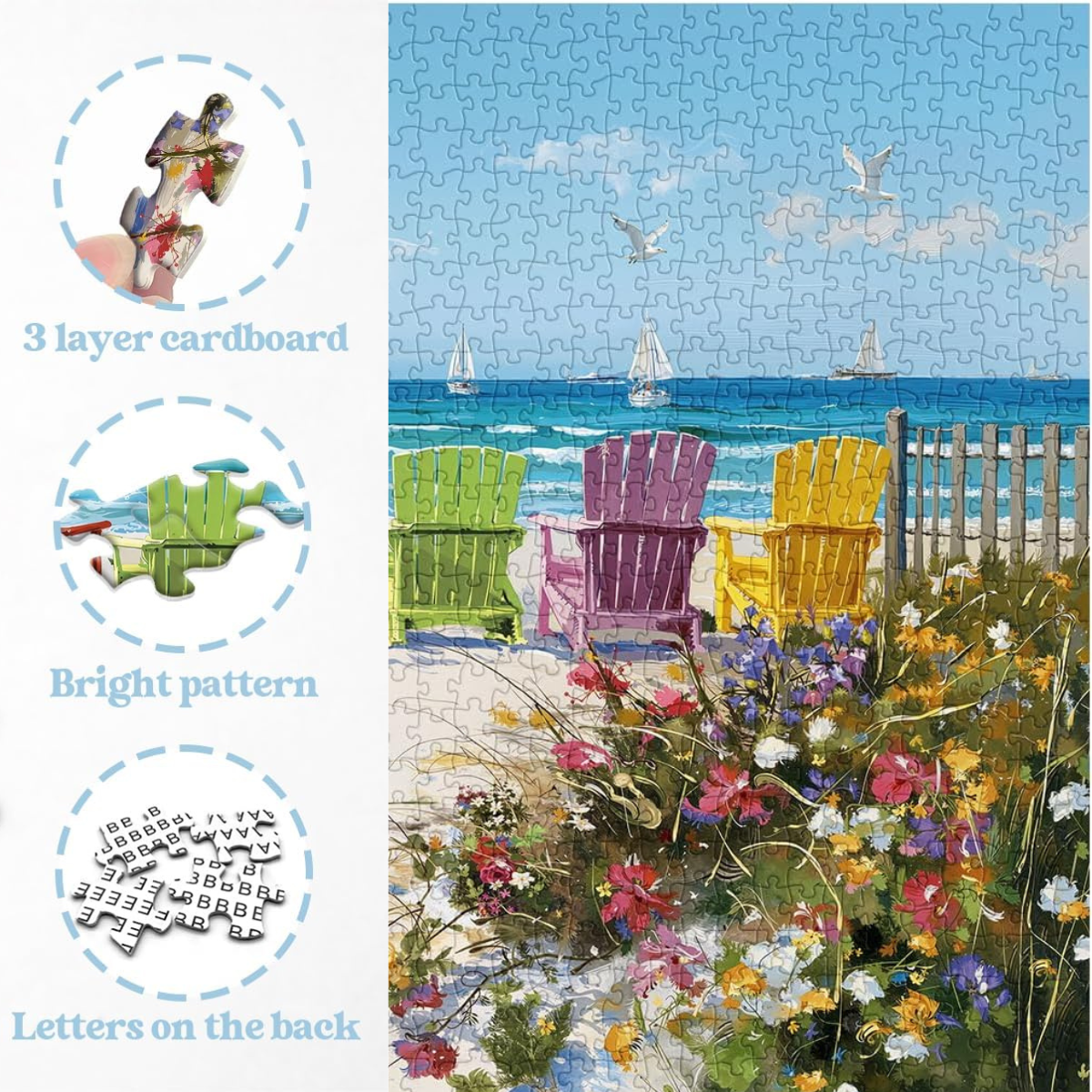 Coastal Breeze Jigsaw Puzzle 1000 Pieces