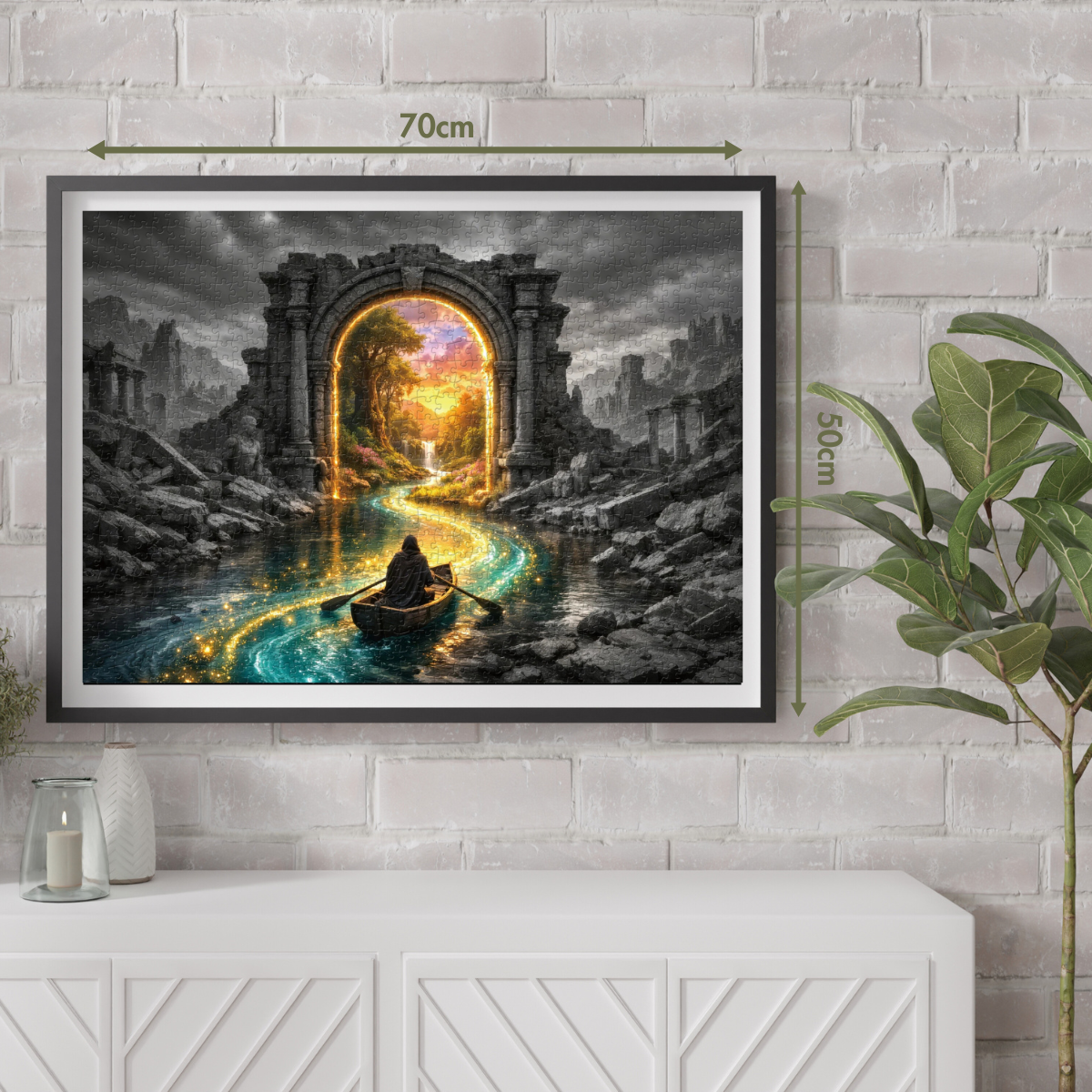 Gate of Ruins Jigsaw Puzzle 1000 Pieces