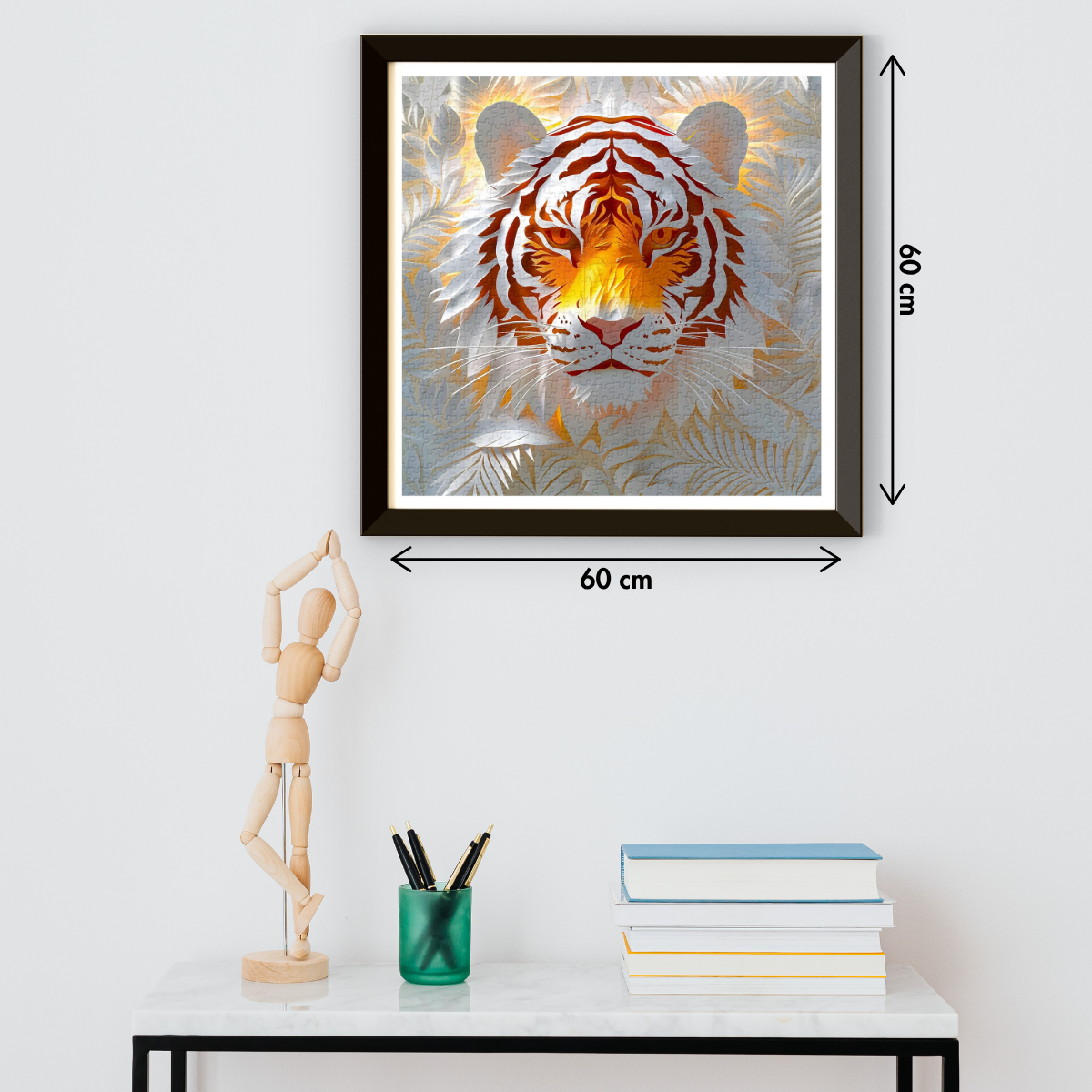 Paper Tiger Shadow Jigsaw Puzzle 1000 Pieces