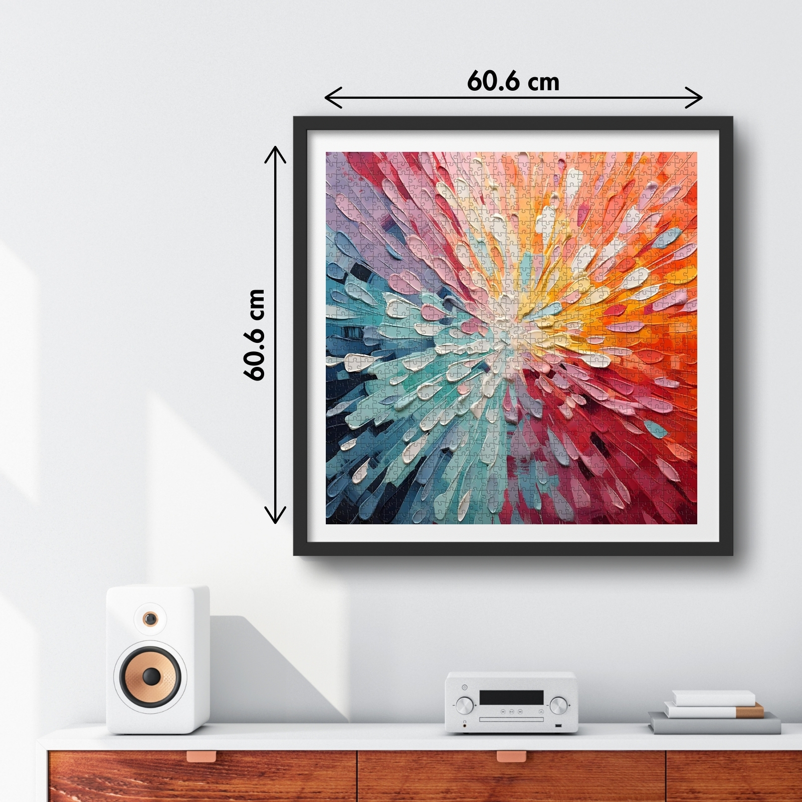 Color Explosion 1000 Piece Jigsaw Puzzle for Adults