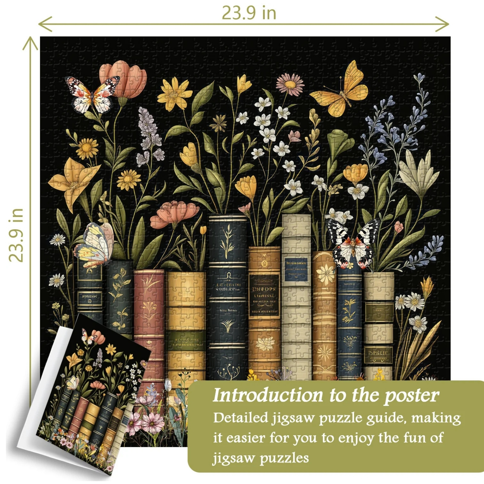 Wildflower Pages 1000 Piece Jigsaw Puzzle for Adults