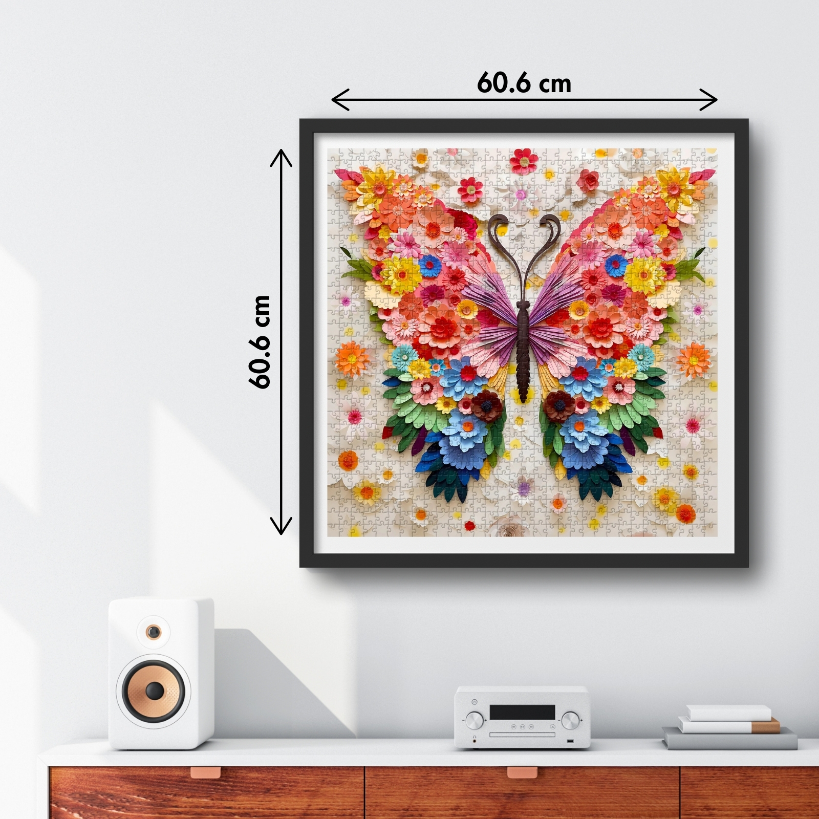 Colorful Wings 1000 Piece Jigsaw Puzzle for Adults
