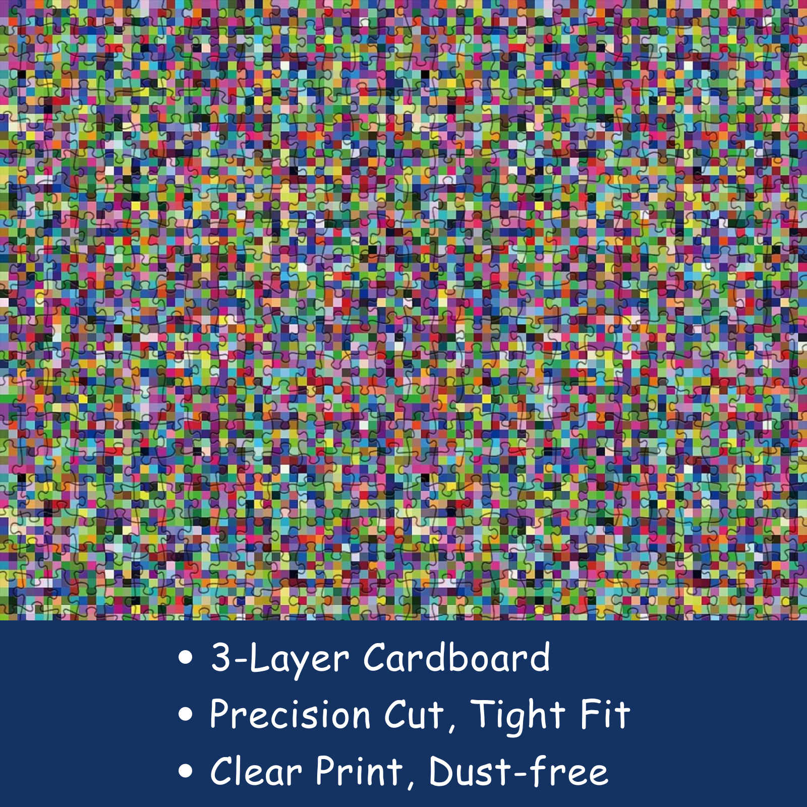 Mosaic Crazy Difficult Jigsaw Puzzle for Adults 1000 Pieces