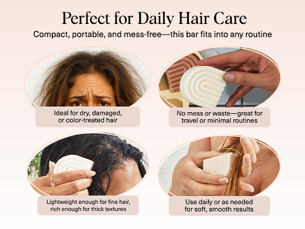 Kitsch Rice Water Conditioner Bar For Hair Growth