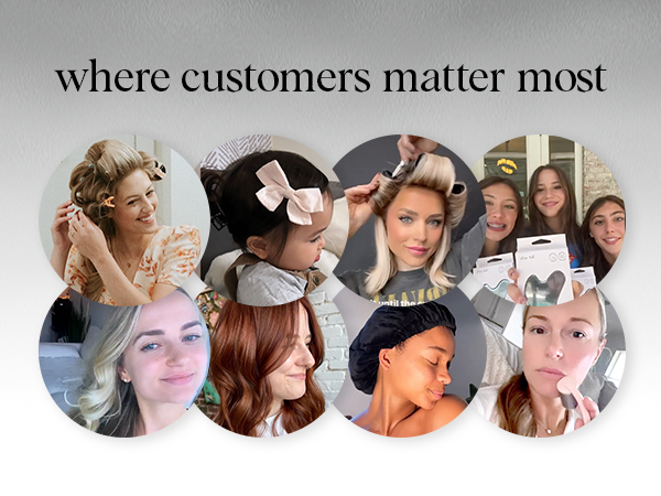 Kitsch XL Satin Bonnet for Sleeping - Softer Than Silk Hair Bonnet for Women - Secure Fit, Adjustable Night Cap for Curly & Textured Hair - Prevents Breakage, Tangles & Thinning - Charcoal