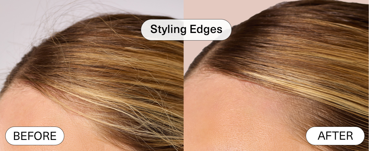 Kitsch Fly Away Stick for Hair - Taming Wand with Biotin, Aloe & Vitamin E - Clear Serum-Like Gel Hair Mascara for Baby Hairs - Lightweight & Multi-Use Hair Stick | Ideal Gifts for Women - 18mL