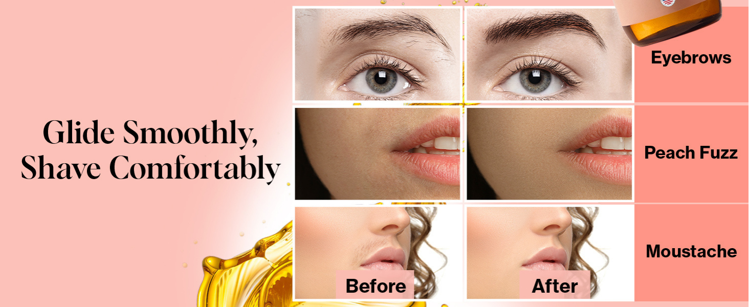 Kitsch Dermaplane Face Oil with Jojoba & Argan Oil – Hydrating Facial Formula for Dermaplaning Tool, Gua Sha & Razor Use – Irritation-Free Shave Oil for Soft, Radiant Skin - 60mL