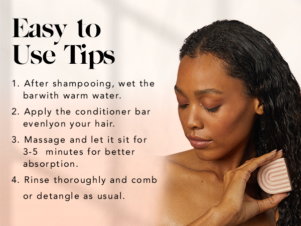 Kitsch Castor Oil Conditioner Bar Soap - Hydrating & Moisturizing Hair Care - Organic Castor Oil Conditioner for Hair Growth & Scalp Nourishment - Silicone & Paraben-Free, Vegan, Made in USA