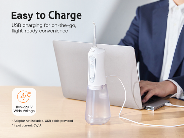 Water Flosser Bitvae C6 Easy To Charge With USB Charging