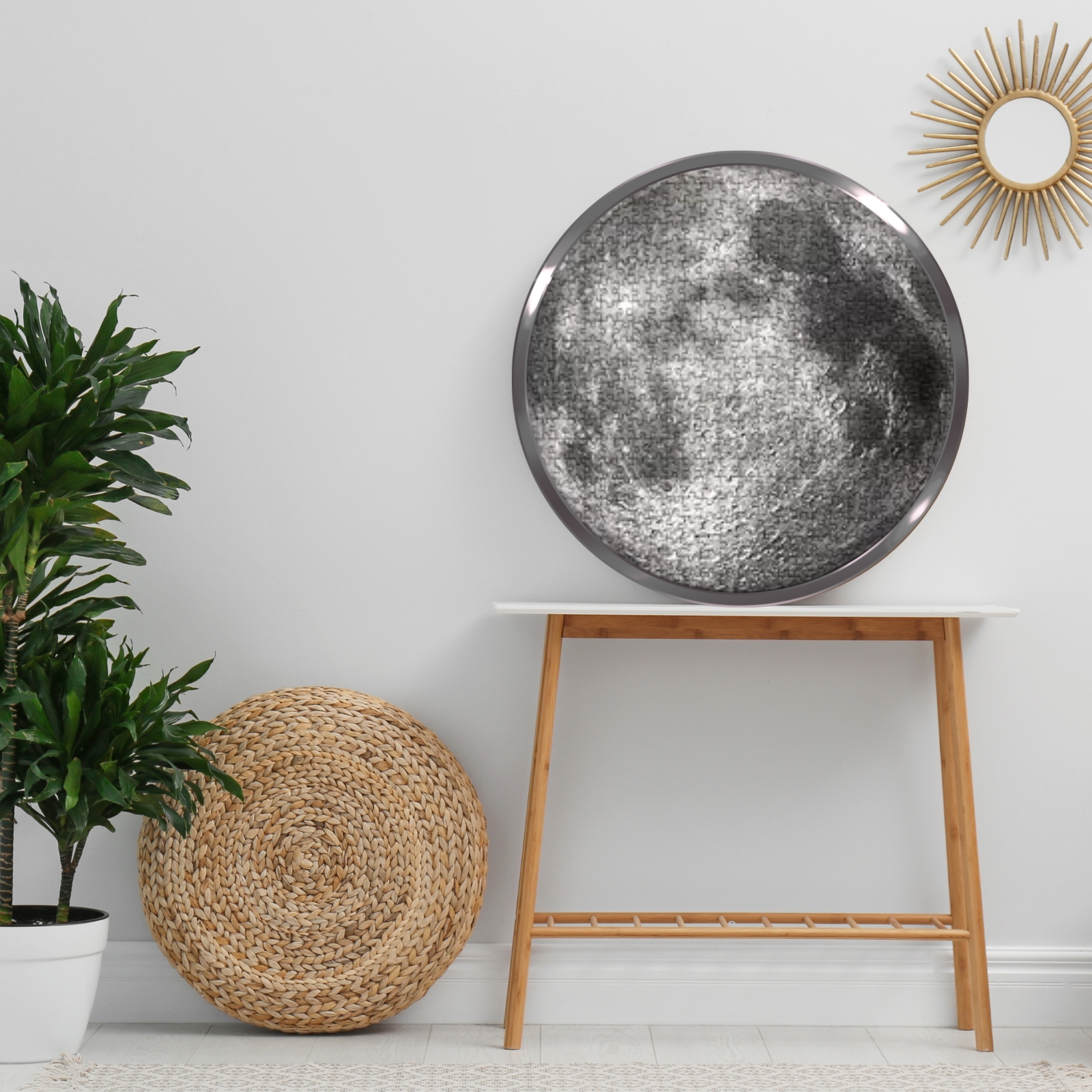 Moon 1000 Piece Jigsaw Puzzle for Adults - Framed