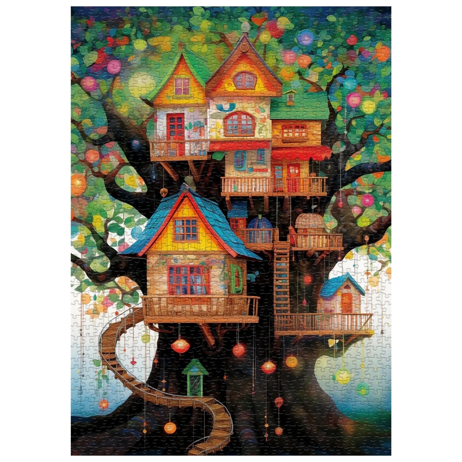 Dream Treehouse 1000 Piece Jigsaw Puzzle for Adults