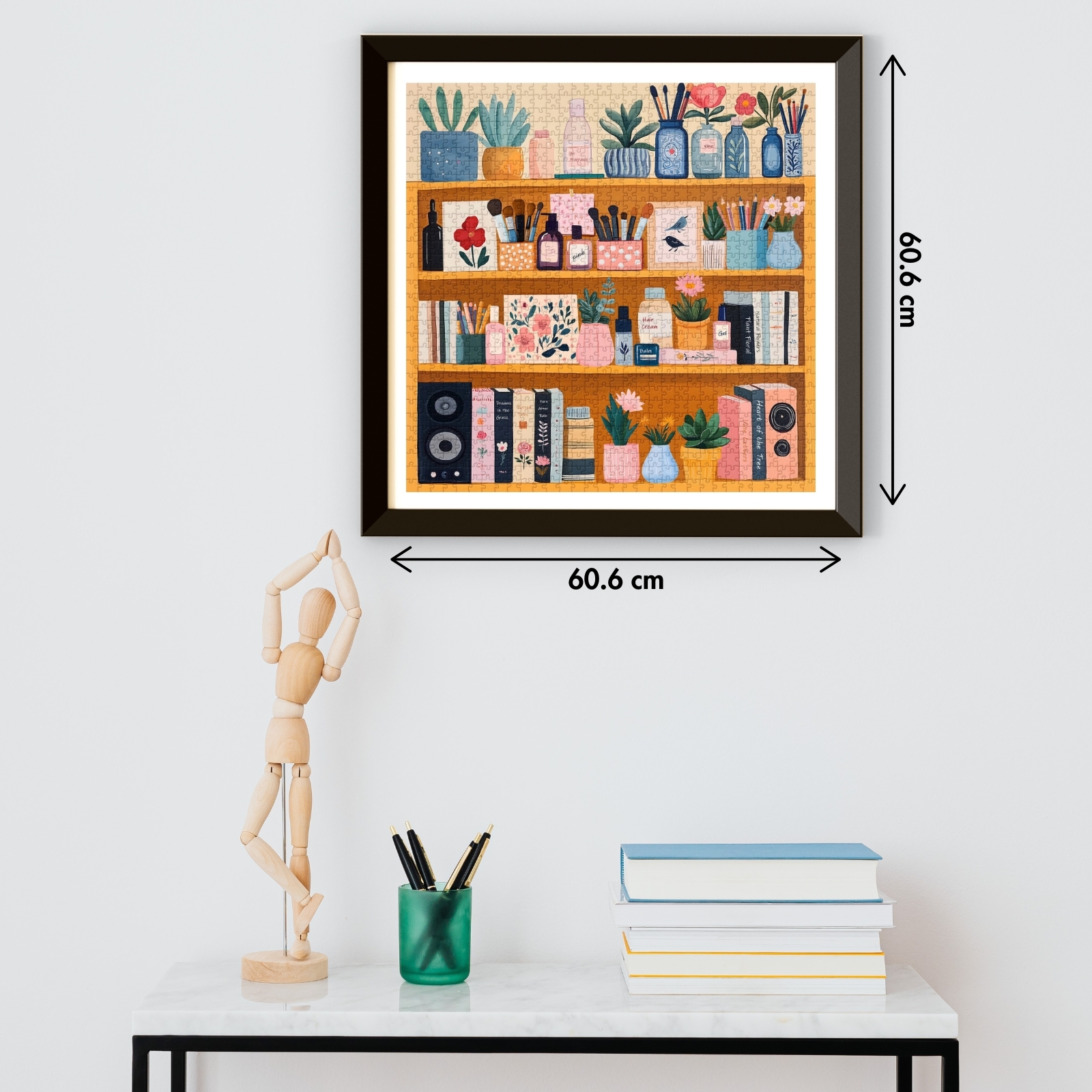 Cozy Storage Cabinet 1000 Piece Jigsaw Puzzle for Adults
