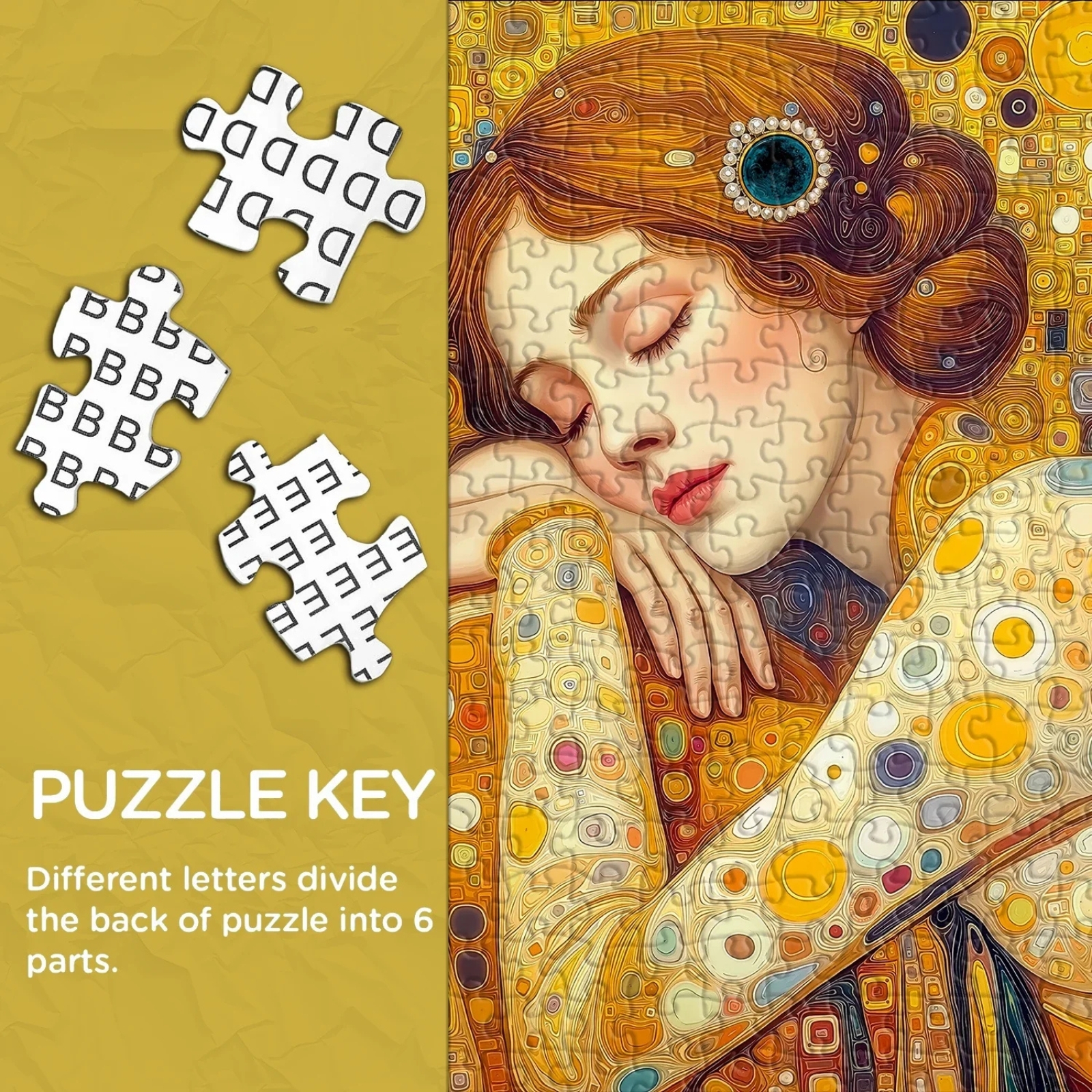 Golden Reverie 1000 Piece Jigsaw Puzzle for Adults