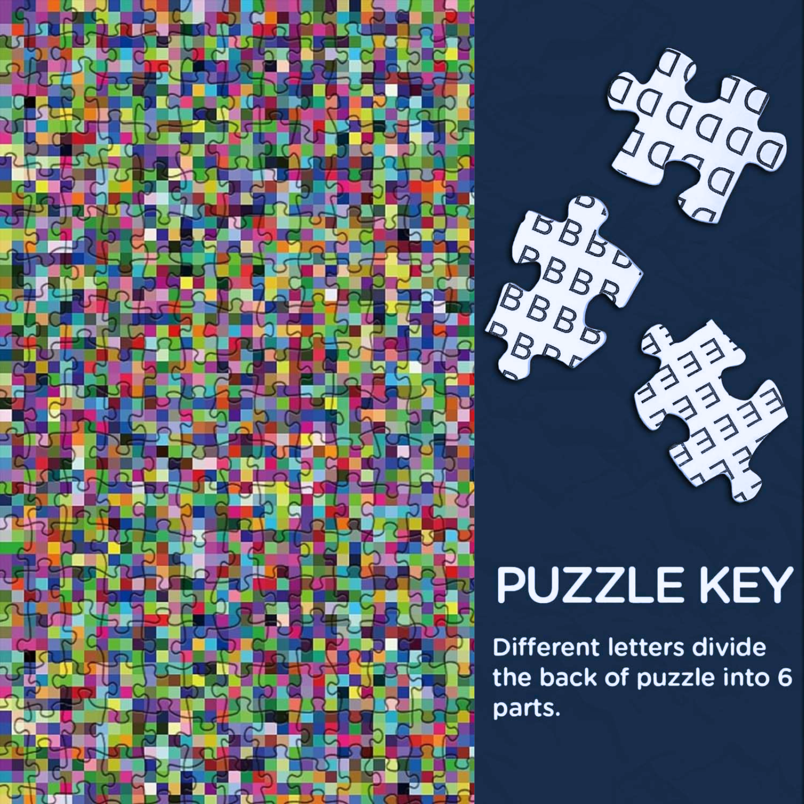 Mosaic Impossible Difficult Puzzle 1000 Pieces