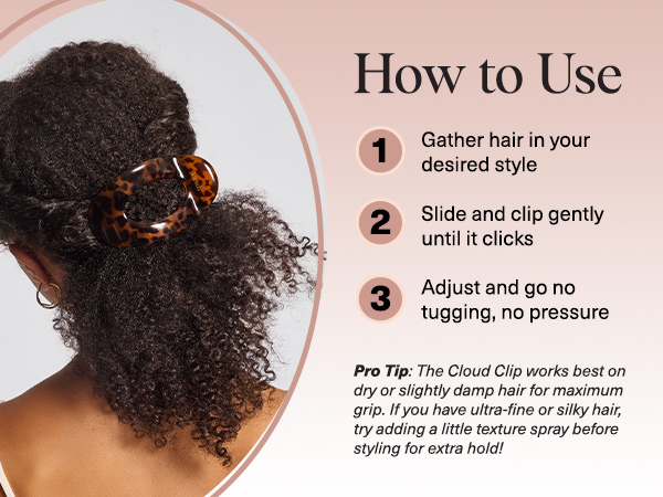 Kitsch Medium Flat Claw Clips for Women - Stylish Flat Hair Clips, Strong Hold for Thick & Fine Hair | Non-Slip for Secure, Comfortable All-Day Wear | Ideal Gifts for Women - Tortoise Design