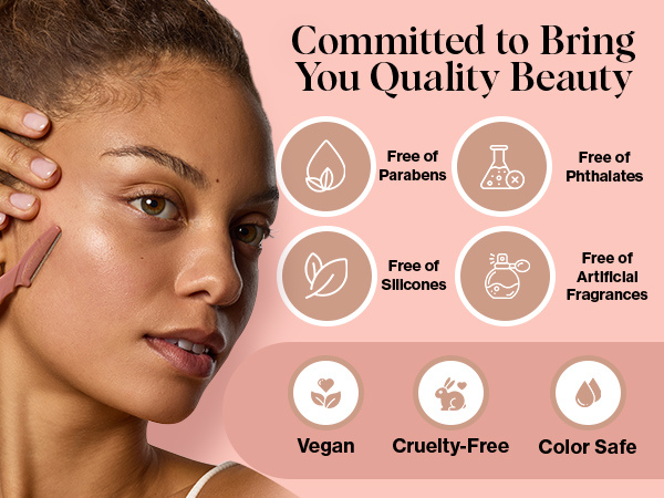 Kitsch Dermaplane Face Oil with Jojoba & Argan Oil – Hydrating Facial Formula for Dermaplaning Tool, Gua Sha & Razor Use – Irritation-Free Shave Oil for Soft, Radiant Skin - 60mL