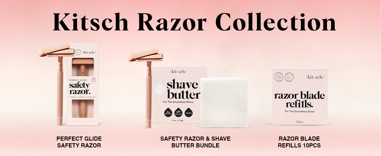 Kitsch Shaving Soap for Women - Hydrating Shave Butter & Shave Soap Bar - Nourishing Bar Soap for Smooth, Irritation-Free Shave &ndash; Paraben, Silicone & Sulfate-Free - Vegan, Made in USA  - 113g