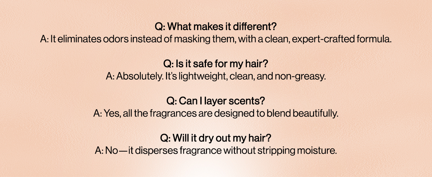 Kitsch Hair Perfume for Women- Beachy Gelato | Clean, Deodorizing & Patented Odor-Eliminating Technology Hair Spray & Body Mist- Freshen Hair, Body & Pillows- Tropical Citrus, Vanilla Bean Scent- 50mL