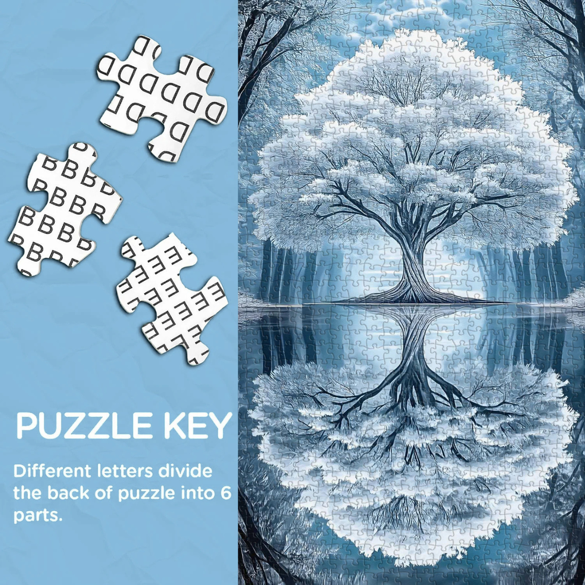 Tree of Mirror Jigsaw Puzzle 1000 Piece