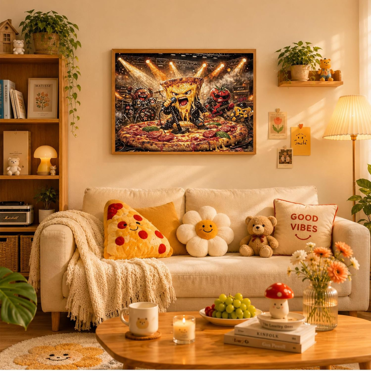 Rockin' Pizza Jigsaw Puzzle 1000 Pieces