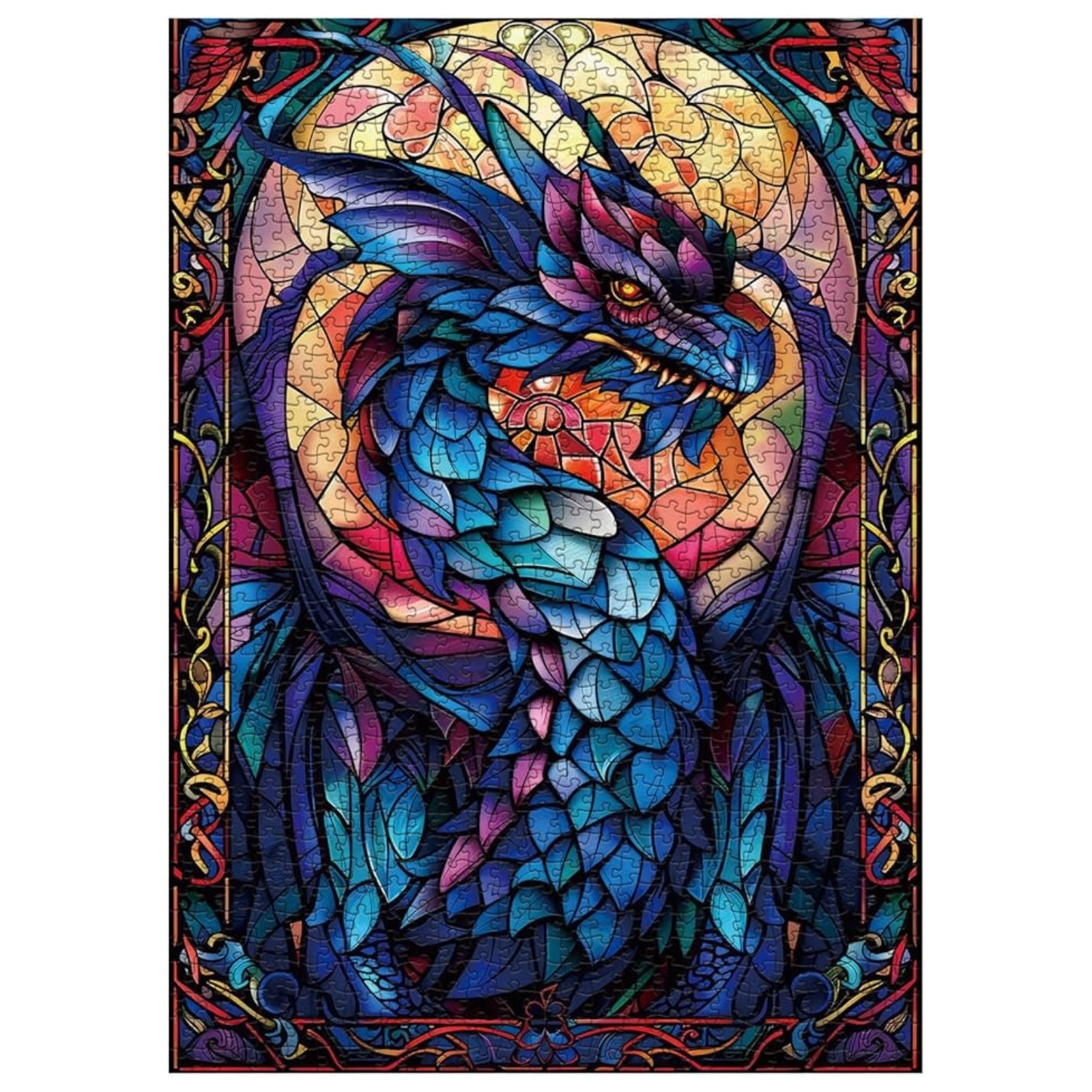 Dragon of Shadows 1000 Piece Jigsaw Puzzle