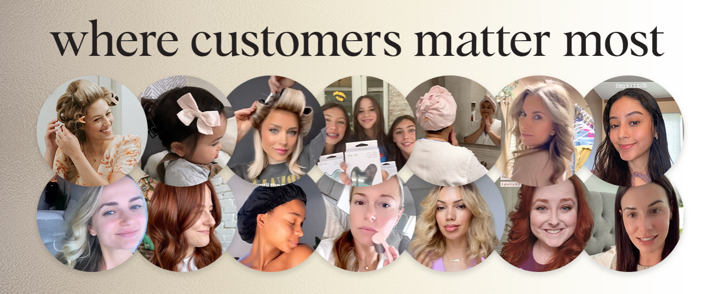 Kitsch Exfoliating Gloves 2pc Set - Black & Terracotta