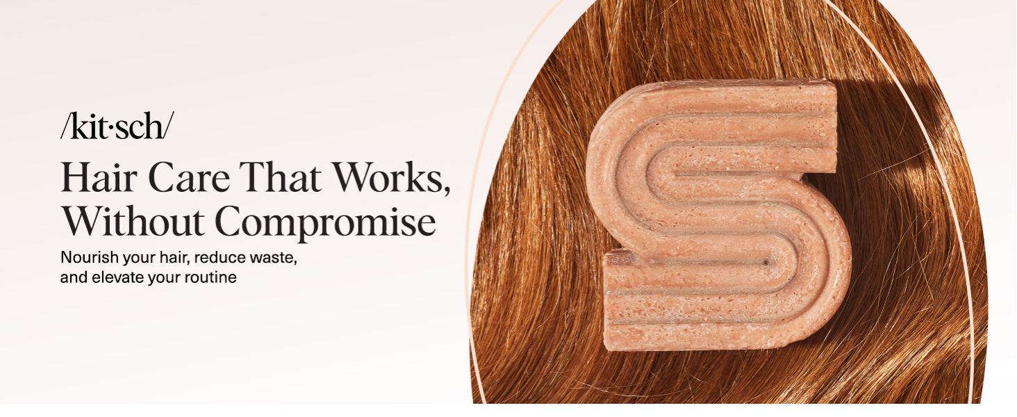 Kitsch Rice Water Shampoo Bar For Hair Growth