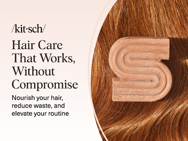 Kitsch Rice Water Shampoo Bar For Hair Growth