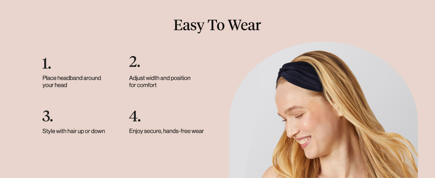Kitsch Wide Headbands for Women Non Slip - Running Headbands for Girls, Ideal for Working Out, Yoga, Gym, or Lounging | Stretchy Head Bands | Fashion Hair Accessories - Garden Bouquet, 2pcs