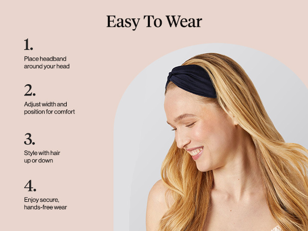 Kitsch Wide Headbands for Women Non Slip - Running Headbands for Girls, Ideal for Working Out, Yoga, Gym, or Lounging | Stretchy Head Bands | Fashion Hair Accessories - Garden Bouquet, 2pcs