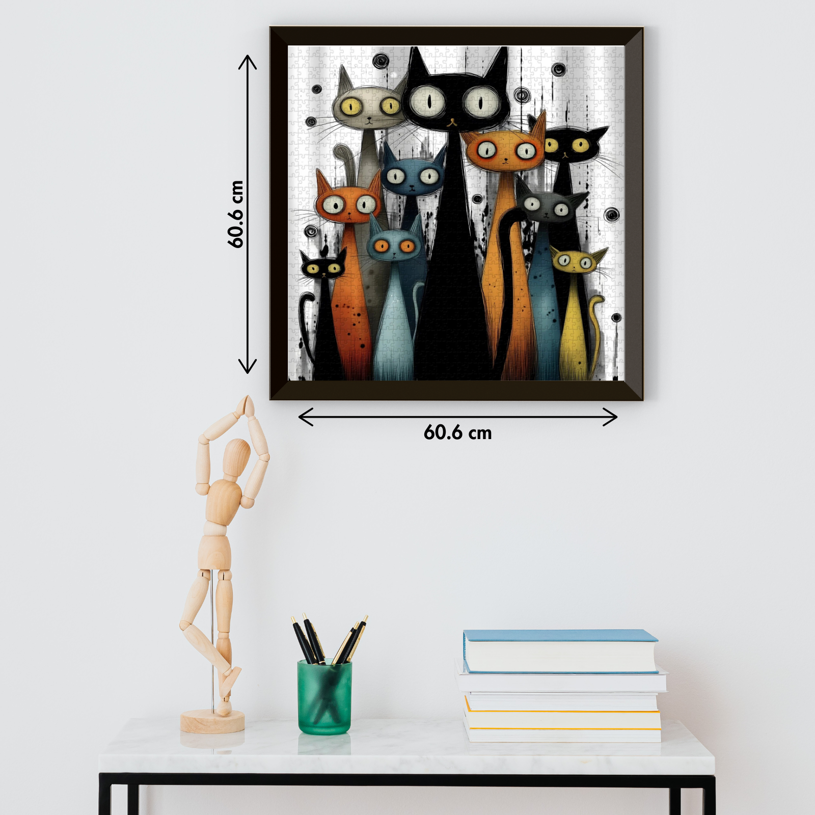 Whimsy Cats Jigsaw Puzzle 1000 Pieces