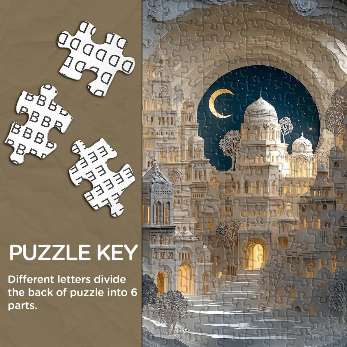 Paper City Art Jigsaw Puzzle 1000 Pieces