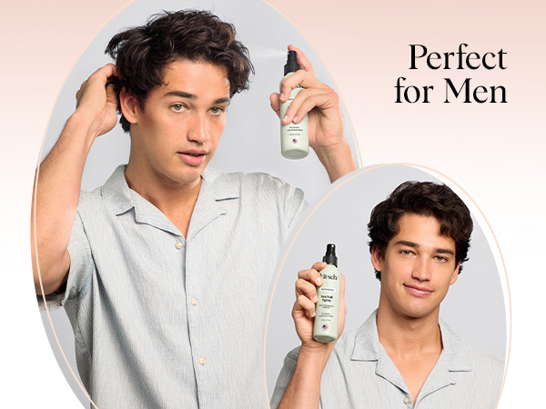 Kitsch Sea Salt Spray for Men and Women | Hair Spray with Rosemary, Biotin, Magnesium &ndash; Hair Texturizer for Natural Curls and Beach Waves | Ideal Gifts for Women, 177 mL