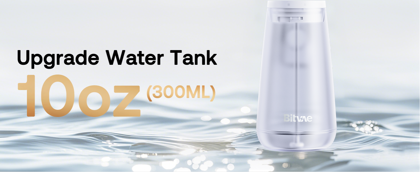 Water Flosser Bitvae C6, 300ML Water Tank