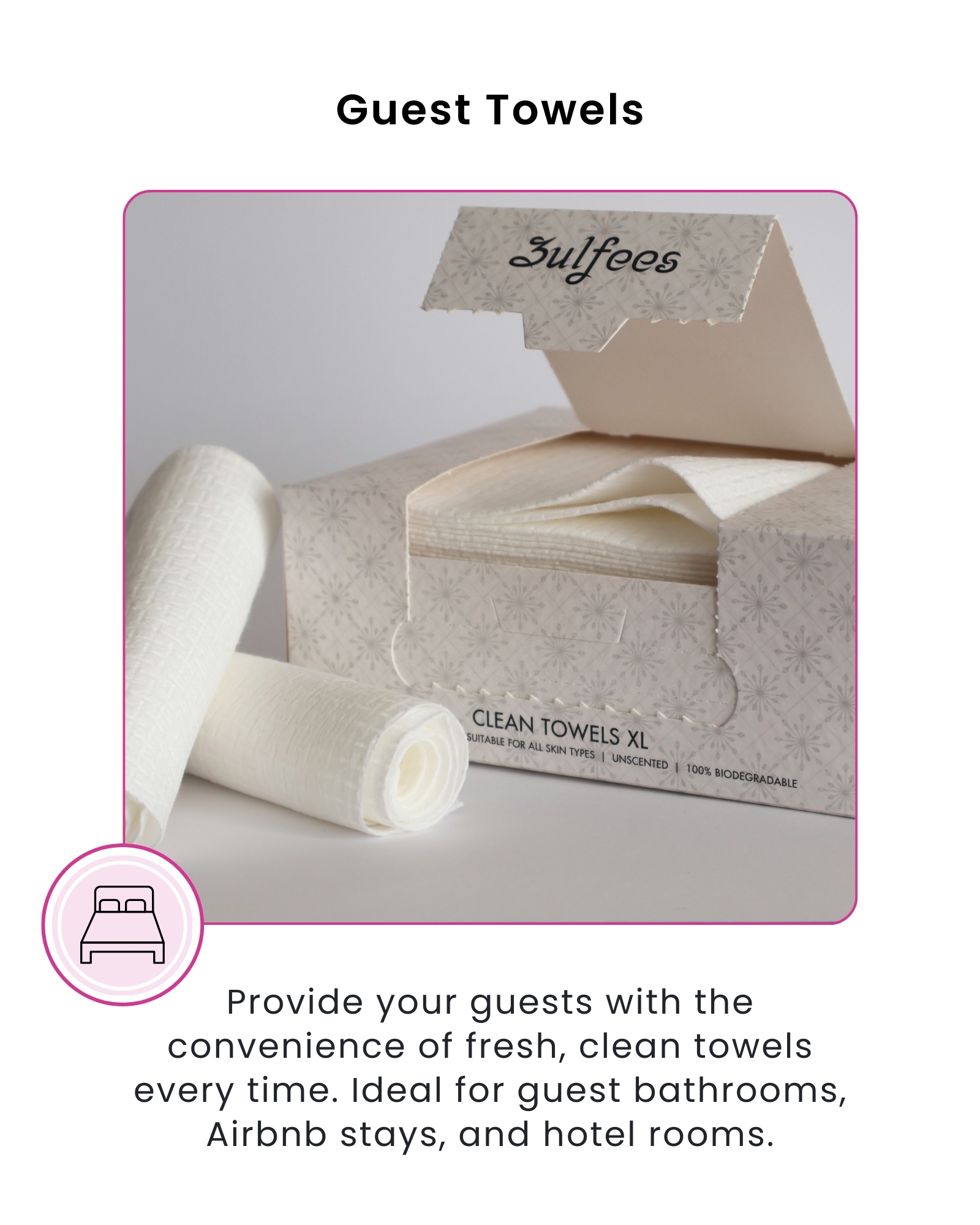 Best disposable face towels for guest