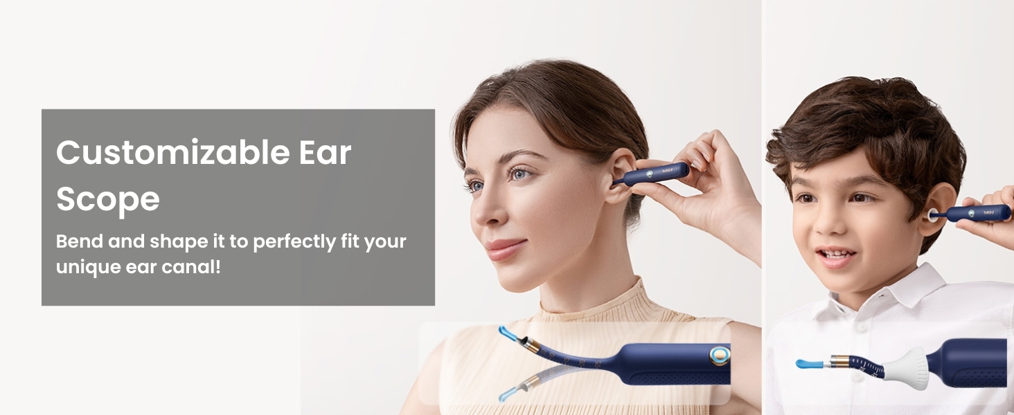 Earwax Removal tool - Customizable Ear Scope