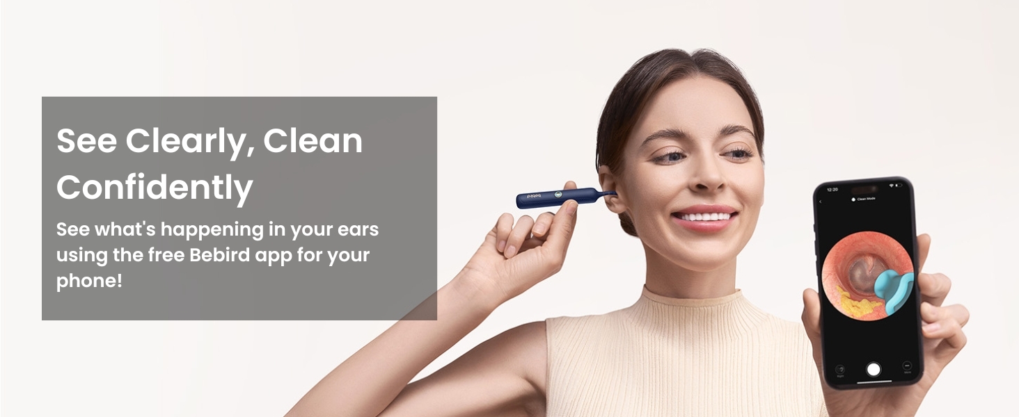 Earwax removal tool with camera