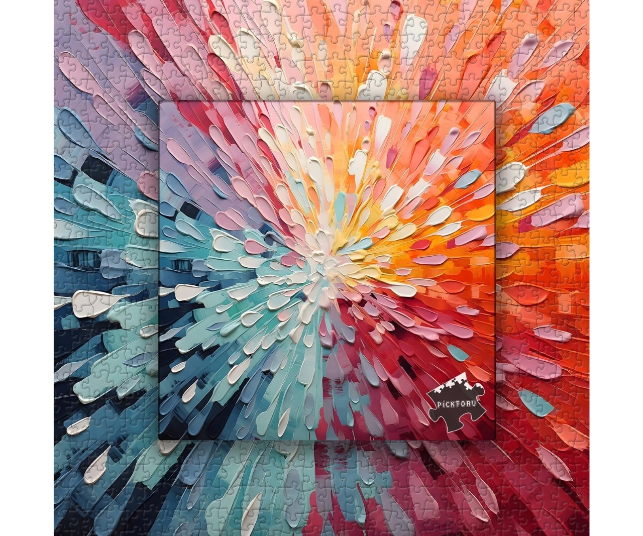Color Explosion Jigsaw Puzzle for Adult 1000 Pieces