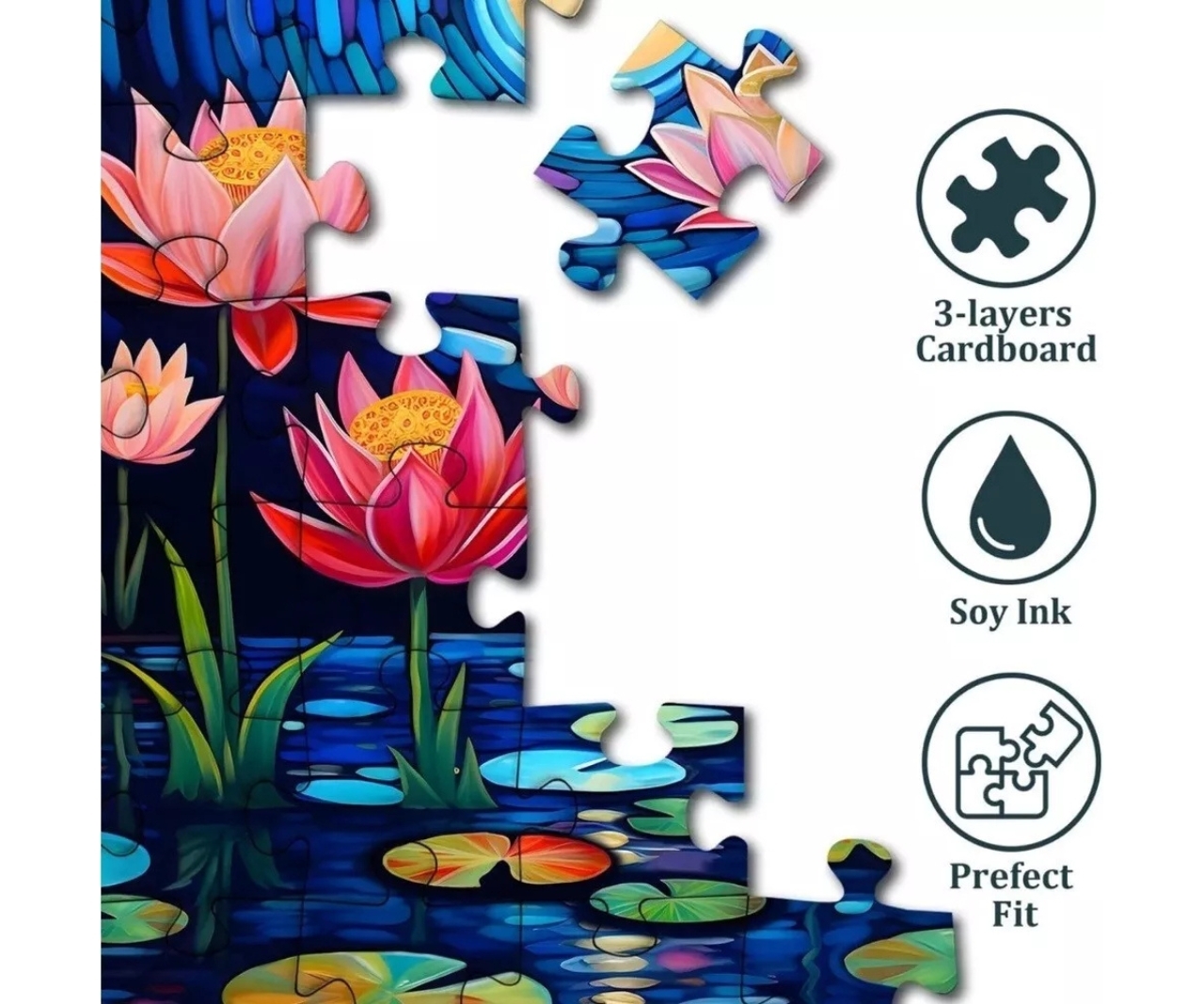 Moonlit Blossoms Puzzle