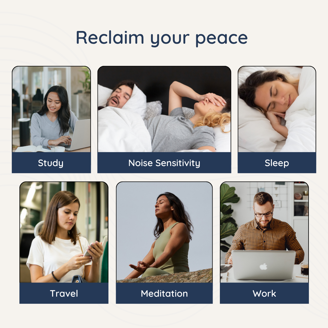 Reclaim your peace using QuietSleep Earplugs for Sleeping